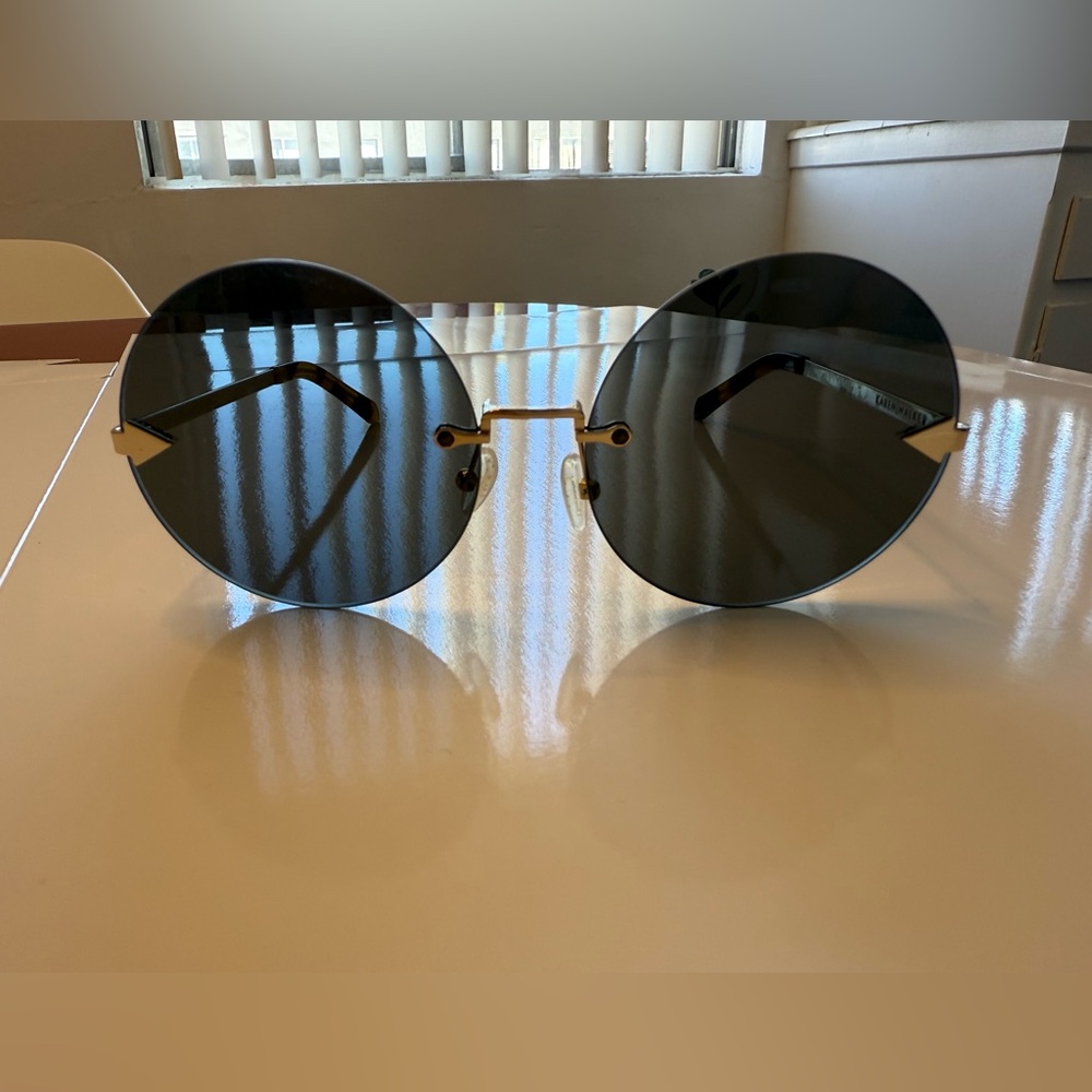 Karen Walker Gold Frame Sunglasses